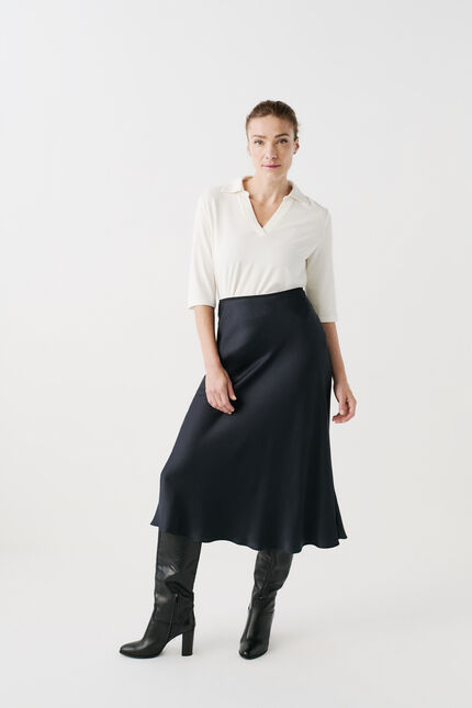 Rok Jalentina marineblauw vrouw