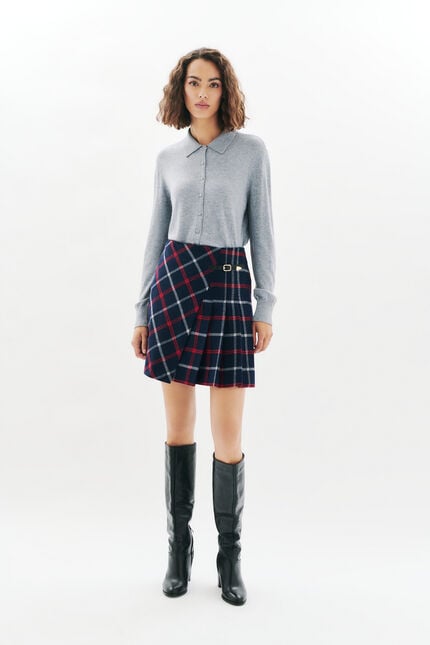 Jmargaret skirt navy blue woman