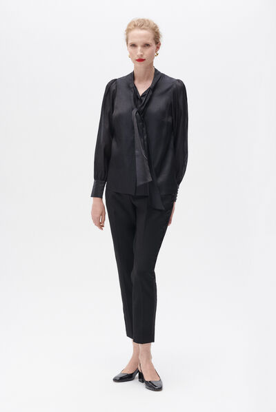 Chemise cbeka noir femme