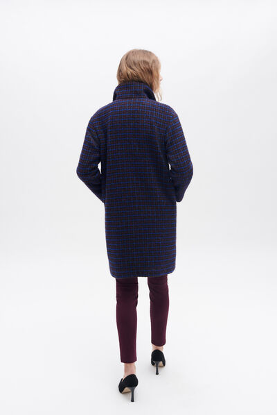 Jas Auberive donkergrijs vrouw