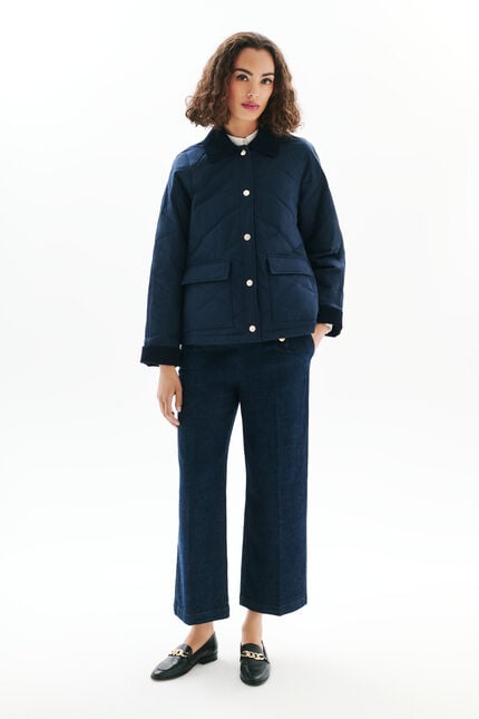 Parka Gombo blu navy donna