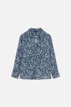 lovely blouse sky blue woman