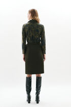 Jack skirt khaki green woman