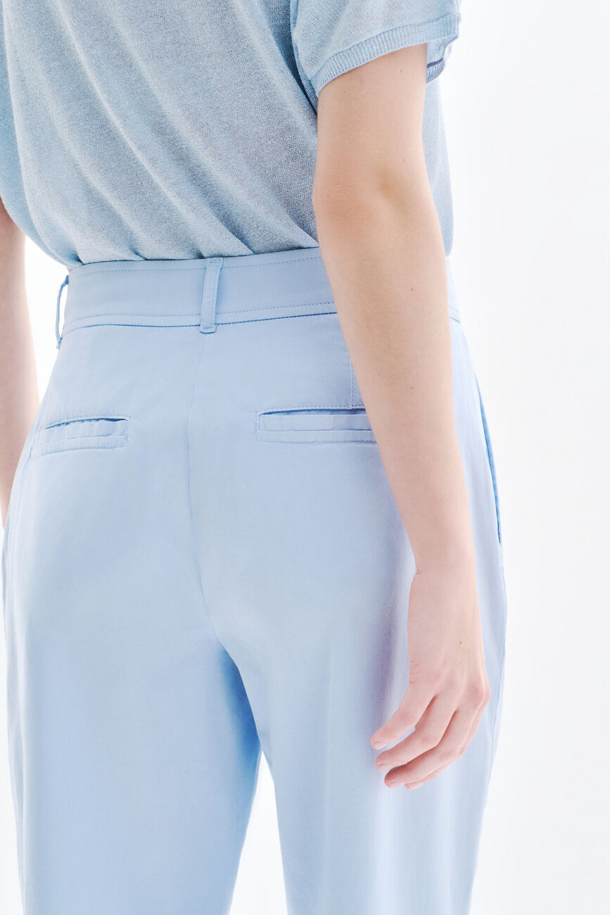 Pantalón Pedalo azul cielo mujer