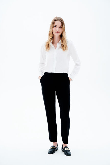 Pantalón pgautier negro mujer