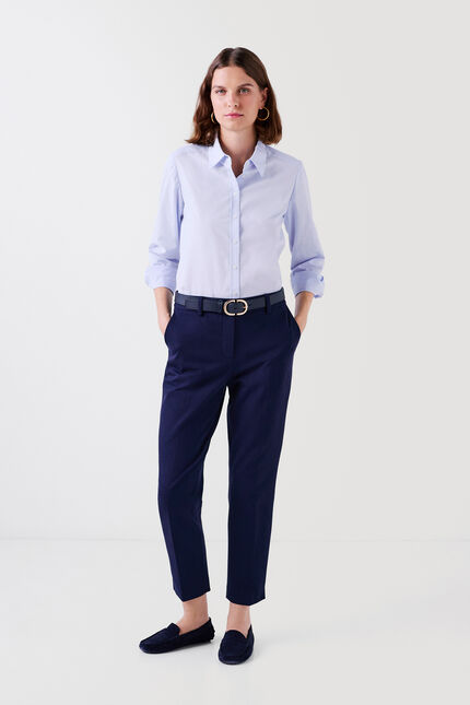 Broek psidik marineblauw vrouw