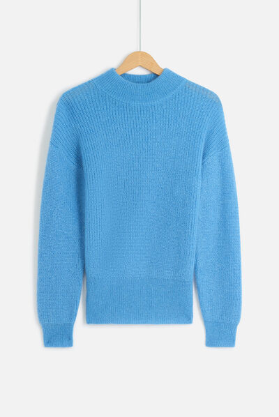pull masha bleu femme