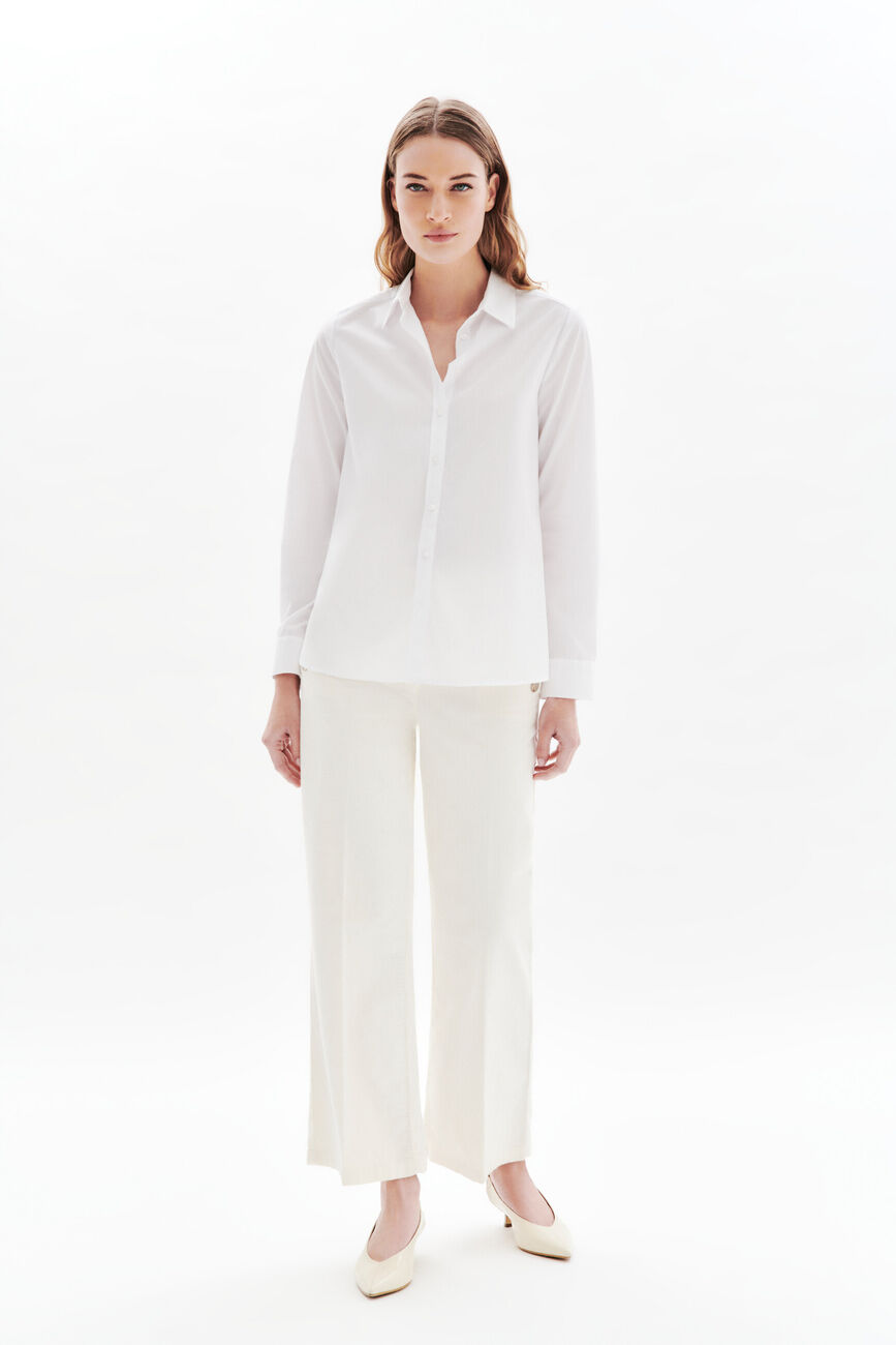 Chemise cbrenda2 blanc femme