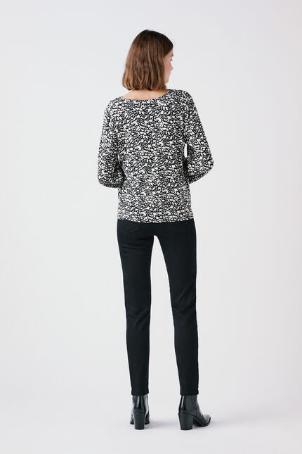 T-shirt timothee noir femme