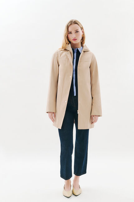 Manteau gvenard sable femme