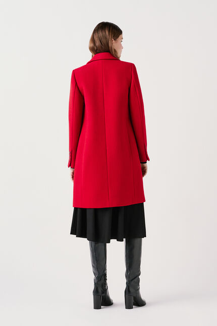 Manteau Gerard rouge femme