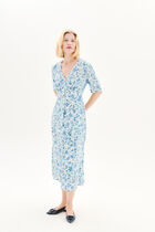 Relina dress blue woman