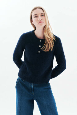 Pullover Mdona marineblau damen
