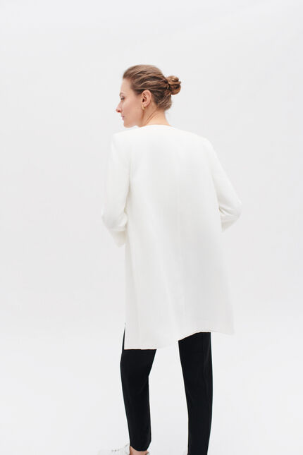Veste jessy b ivoire femme
