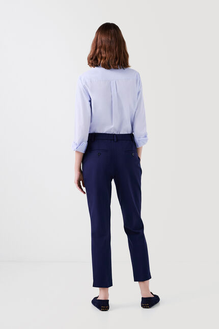 Broek psidik marineblauw vrouw