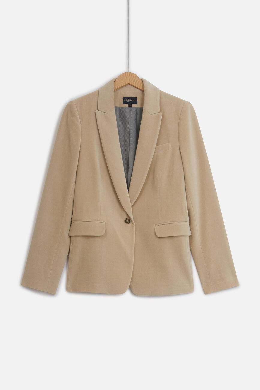 blazer aurora beige femme