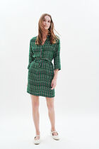 Rlaurane dress emerald green woman