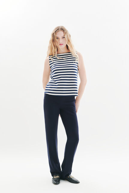 Tdriss1 T-shirt marineblauw vrouw