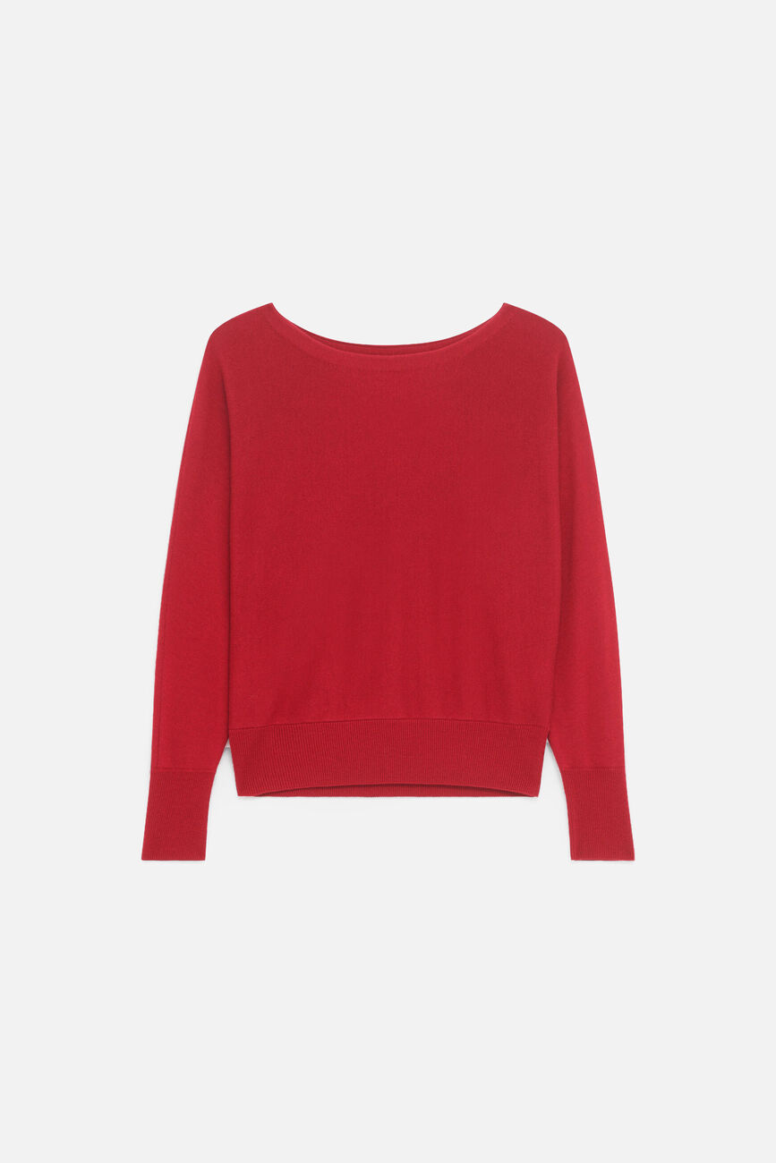 Pull miu2 bordeaux femme