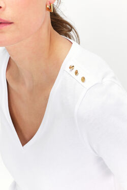 t-shirt manon blanc femme