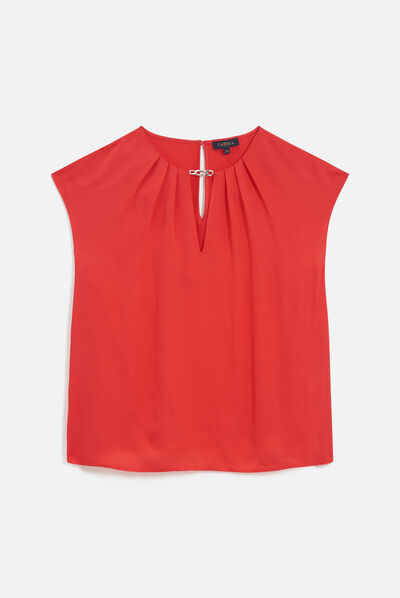 Blusa charlie vermelho mulher