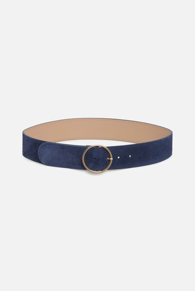 ceinture clara bleu marine femme