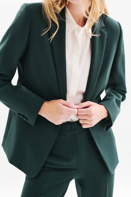 Vanteane jacket dark green woman