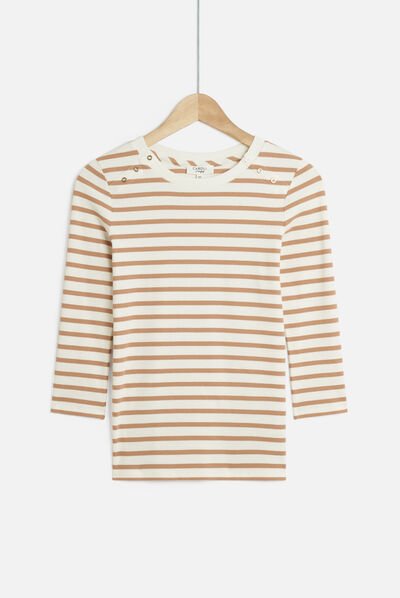 t-shirt bento b camel femme