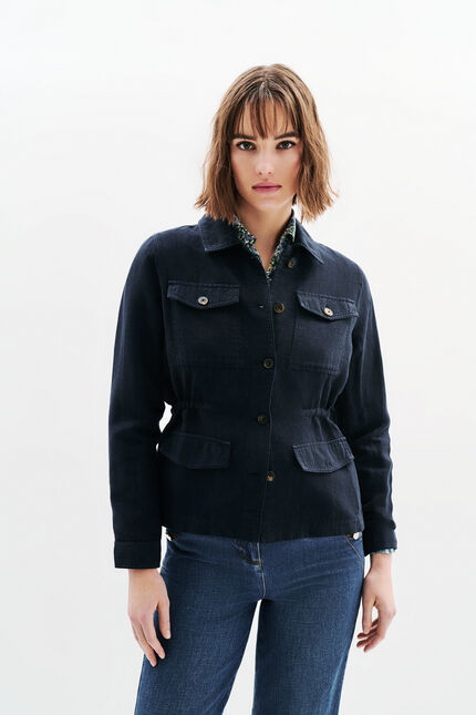 veste grace bleu marine femme