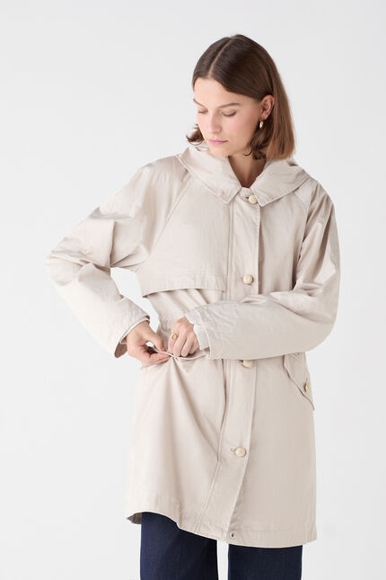 Parka gtoundra ecru femme