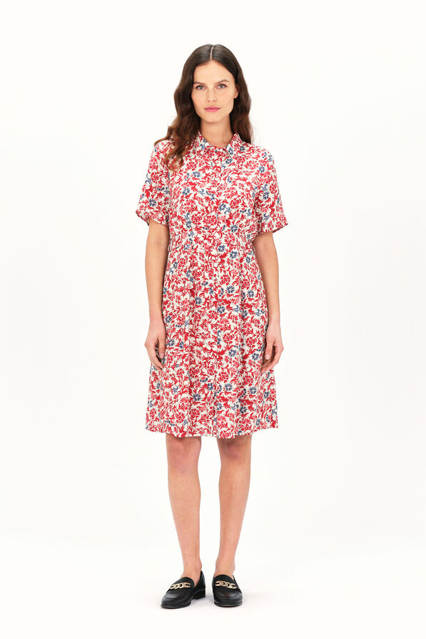 Robe romeo rouge clair femme