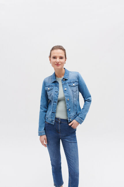 veste holiday denim stone femme