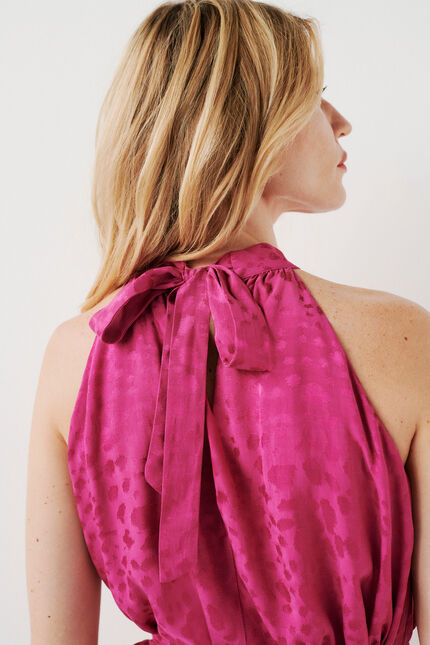 vestido rlidia rosa mujer