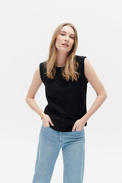 T-shirt tabora noir femme