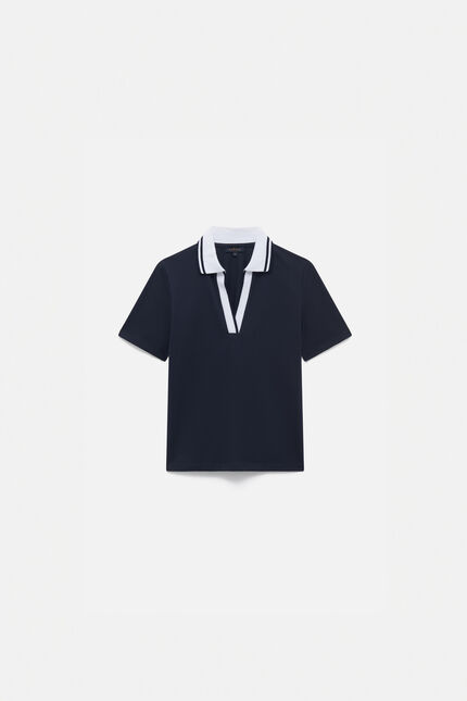 T-shirt tlola bleu marine femme