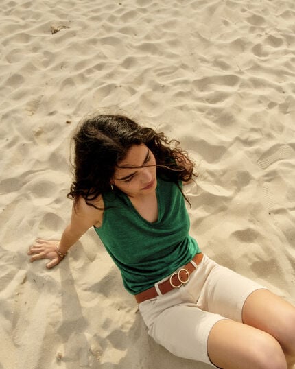 Short sedon sable femme