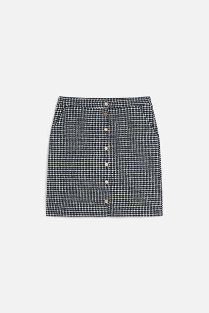 Jupe jenny bleu marine femme