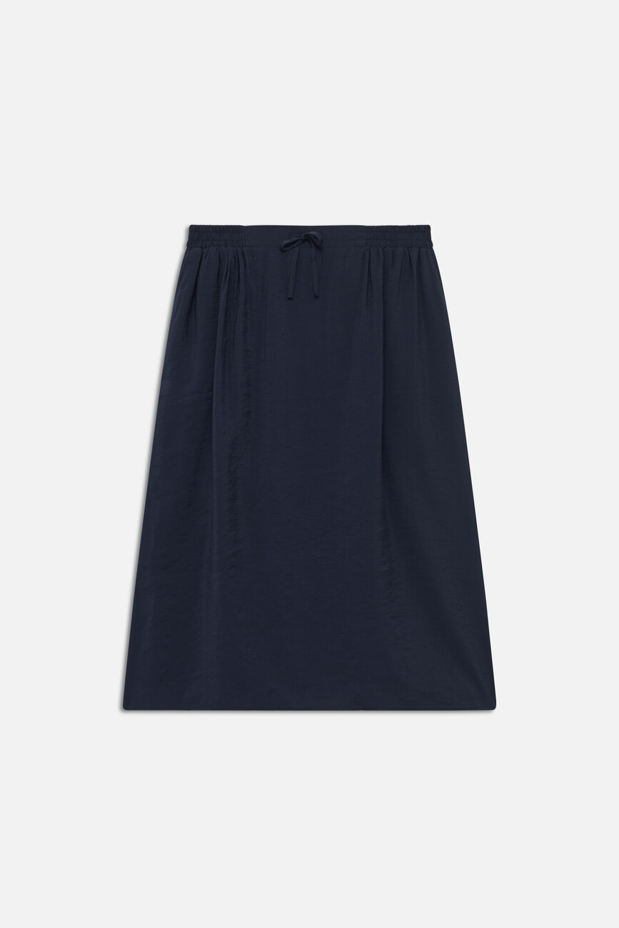Jupe jim bleu marine femme
