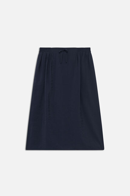 Rok jim marineblauw vrouw