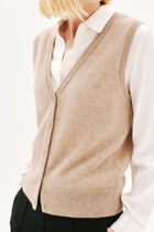 milou cardigan light brown woman