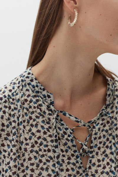 chemisier pacey ivoire femme