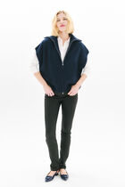mitch sweater navy blue woman