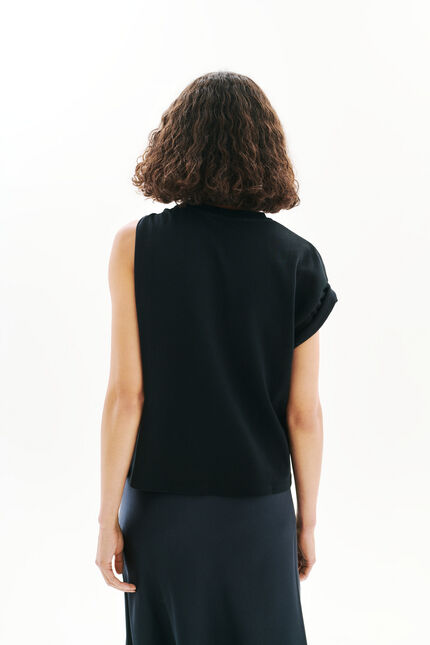Tlouane T-shirt zwart vrouw