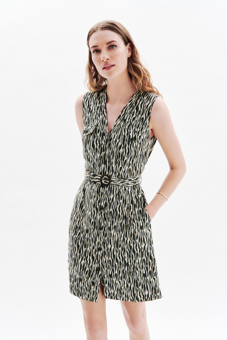 Vestido Rlaurny2 cru mulher