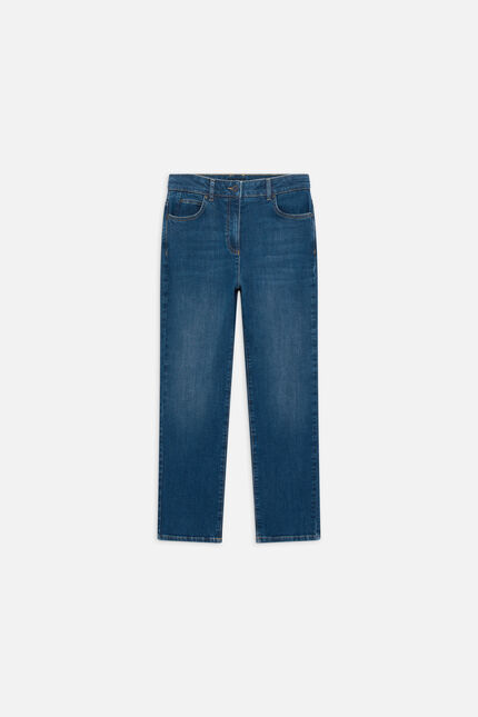 Broek Pop2 denim stone vrouw