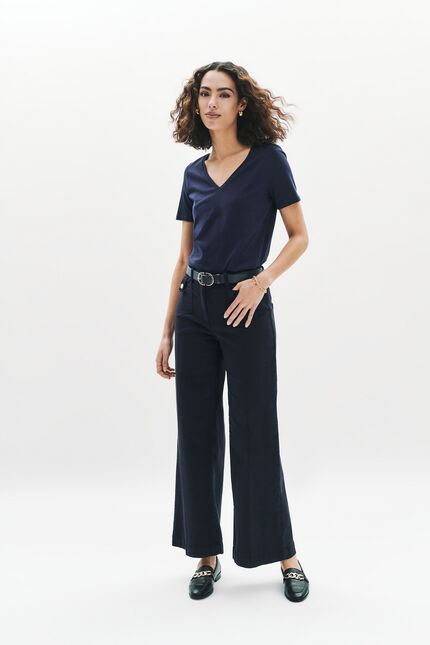 T-Shirt Manon marineblau damen