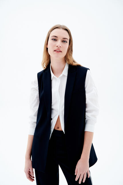 Veste vopalinne bleu marine femme