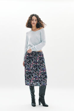 Jupe Jolina vert kaki femme