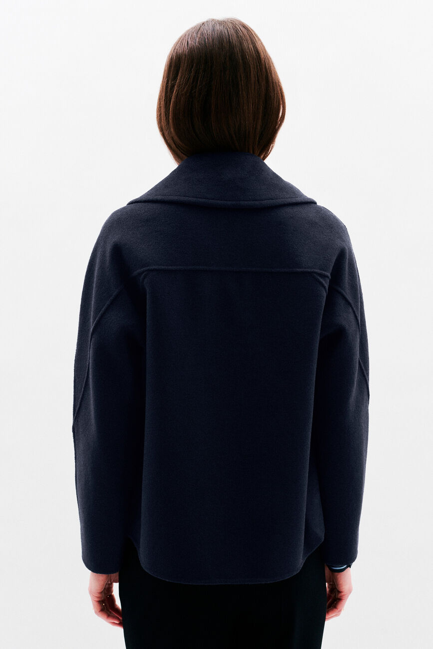 Manteau gaiac bleu marine femme
