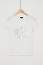Sheila t-shirt white woman